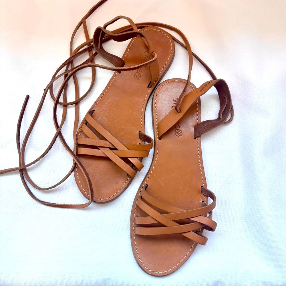 Madewell Brown Strappy Sandals